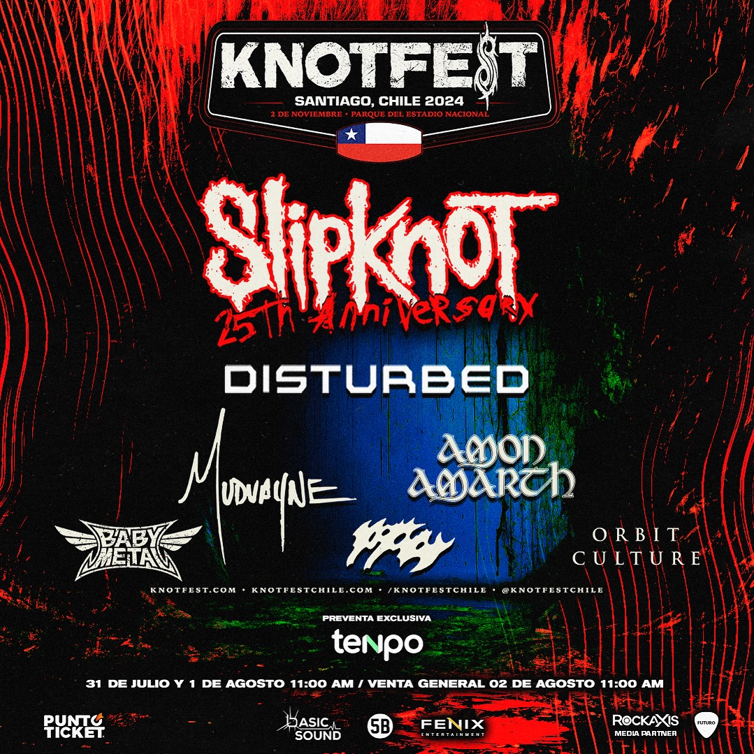 Knotfest Chile 2024: más de 30 mil entradas vendidas